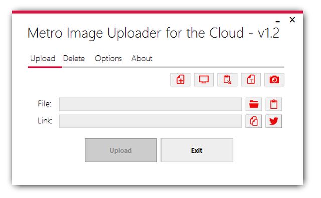 Metro Image Uploader, software para subir rápidamente imágenes a Dropbox