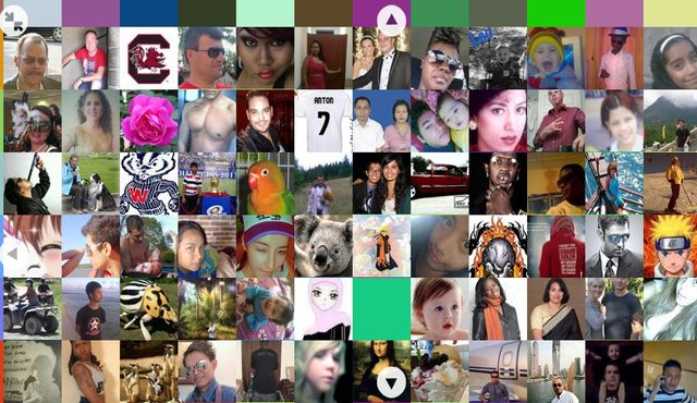 The Faces of Facebook, los rostros de todos los usuarios de Facebook en una web