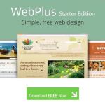 WebPlus Starter Edition, software gratis para diseño web sin HTML