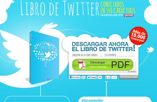 Conectados en 140 caracteres, ebook gratis para conocer y aprovechar Twitter
