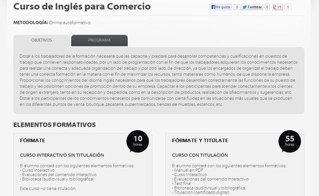 Curso de Inglés para Comercio gratuito para seguir en línea