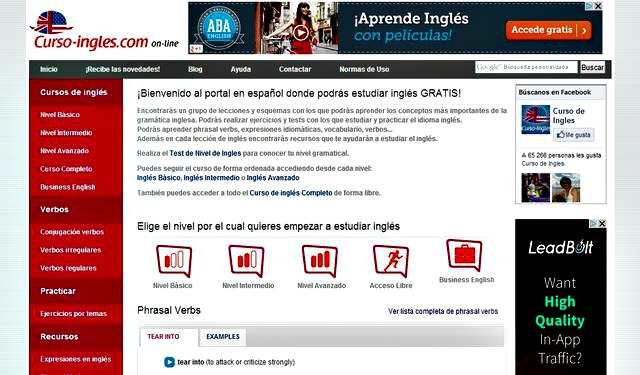 Cursos de inglés online y gratuitos para estudiantes de diferentes niveles