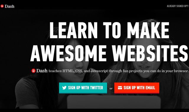 Dash: aprende HTML, CSS y JavaScript con este curso interactivo