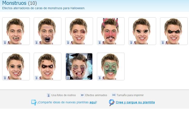Diez efectos online para convertir tu rostro en el de un monstruo