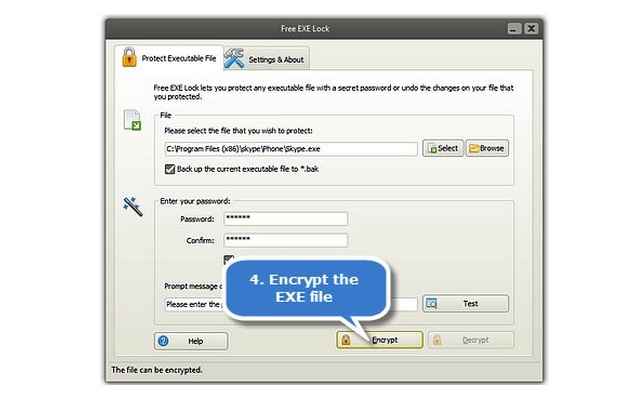 Free EXE Lock, software gratuito para proteger tus ejecutables con contraseña