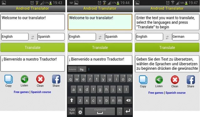 Free Translate, un traductor de múltiples idiomas para tu Android