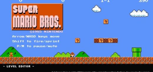 Full Screen Mario, juego de Super Mario Bros creado en HTML5