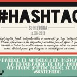 La completa historia del hashtag en una infografía en castellano