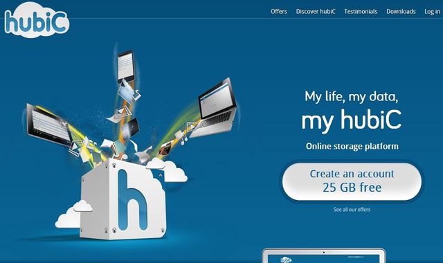Hubic, nueva plataforma de almacenamiento online con 25 Gb gratuitos