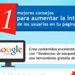 Una infografía con consejos para mejorar la interacción en tu página