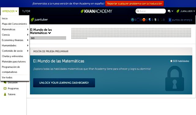 Khan Academy ahora en español con miles de tutoriales y recursos