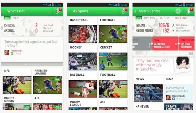 PlayUp, red social móvil para seguimiento de eventos deportivos