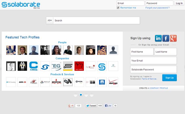 Solaborate, red social para empresas y profesionales del sector tecnológico