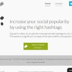 Sopularity, sugerencias con los mejores hashtags para tus tweets