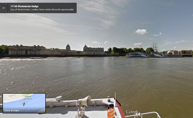 Da un paseo virtual por el Támesis con Google Street View