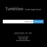TumbView, pase de diapositivas con fotos de cualquier blog de Tumblr