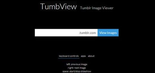 TumbView, pase de diapositivas con fotos de cualquier blog de Tumblr