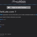 TwitLate, utilidad web para programar el envío de tweets ilimitados