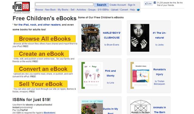 ePub Bud: plataforma gratuita para crear, compartir y vender tu ebook