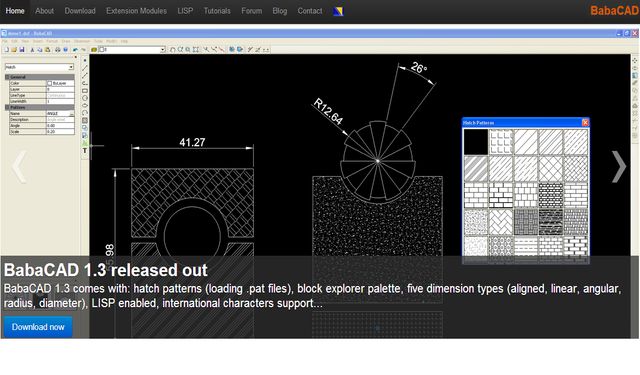 BabaCAD, otra potente alternativa gratuita a AutoCAD