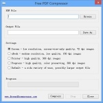 Free PDF Compressor, sencillo software para comprimir archivos PDF