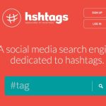 Hshtags, buscador de hashtags en varias redes sociales