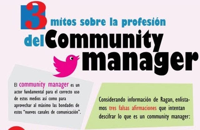 Una infografía para desmontar los mitos sobre los Community Manager