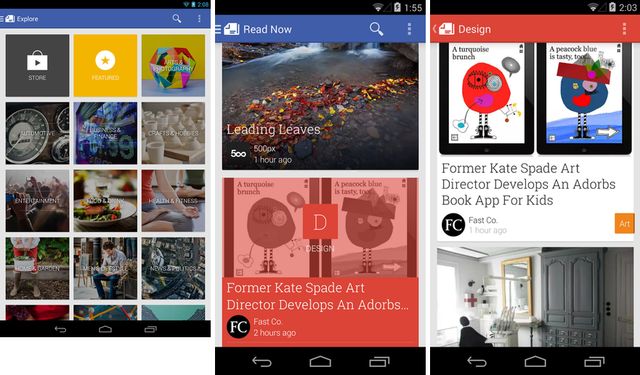 Play Kiosko, la nueva app Android de Google para competir con Flipboard