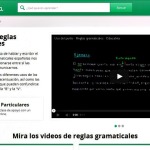 Aprende o repasa las reglas gramaticales del español con Educatina