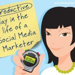 Descubre un día productivo en Social Media Marketing (infografía)