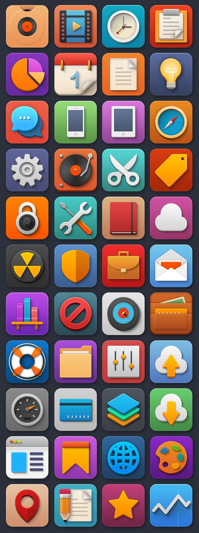 Softies, excelente colección de bellos iconos gratuitos para descargar