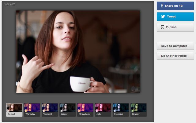 Stunwall, utilidad web para aplicar filtros al estilo Instagram