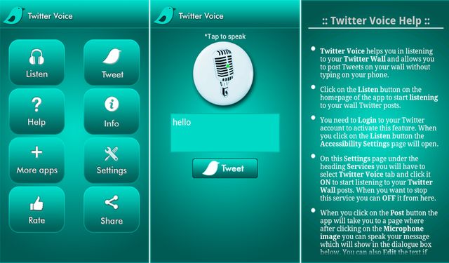 Twitter Voice Notifications, app Android que te lee notificaciones de Twitter