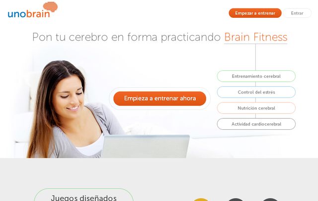 Unobrain, juegos mentales online para entrenar tu cerebro
