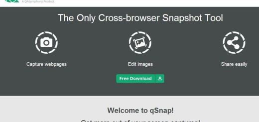 qSnap: toma screenshots de sitios web, edítalos y compártelos