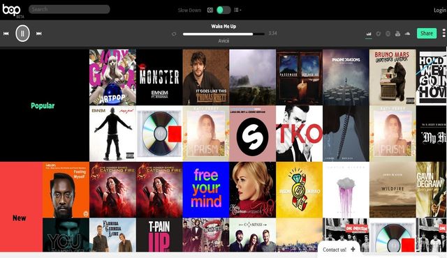Bop FM, escucha música online y compártela con los amigos