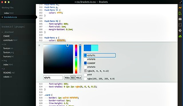 Brackets: editor de código para HTML, CSS y JavaScript