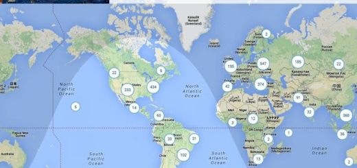 Happynewyear, mapa mundial con felicitaciones de año nuevo en Twitter