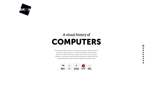 Una infografía para conocer la historia de los ordenadores