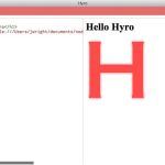 Hyro, editor de código HTML5 gratuito con vista previa