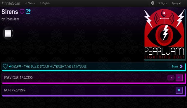 InfiniteScan, más de 3000 emisoras musicales para escuchar online