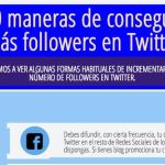 10 consejos para ganar más followers en Twitter (infografía)