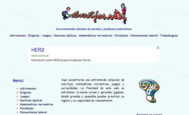 Acertijos: adivinanzas, juegos matemáticos, enigmas, juegos y más