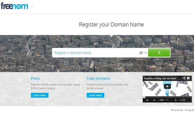 Freenom, consigue dominios gratuitos para tus sitios