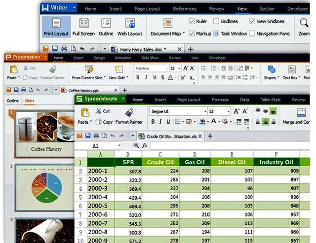 Kingsoft Office, suite ofimática gratuita similar a Microsoft Office