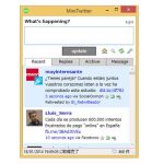 MiniTwitter, pequeña app de Escritorio para adictos a Twitter