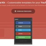 Social Kit, plugin Photoshop gratuito para diseño de elementos sociales