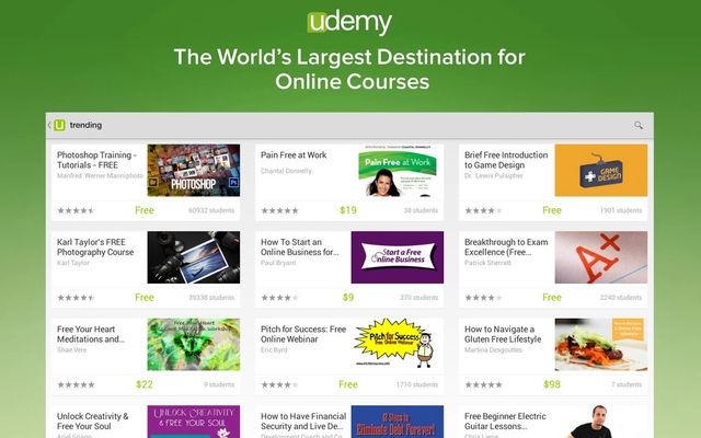 Ya podemos seguir los cursos online de Udemy en nuestro móvil