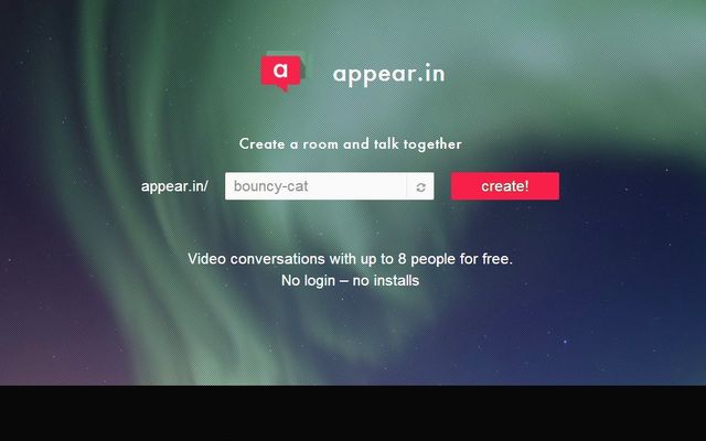 Appear, videoconferencias grupales gratis y sin registro desde la web