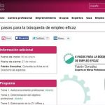 Curso online y gratuito: 6 pasos para la búsqueda de empleo eficaz